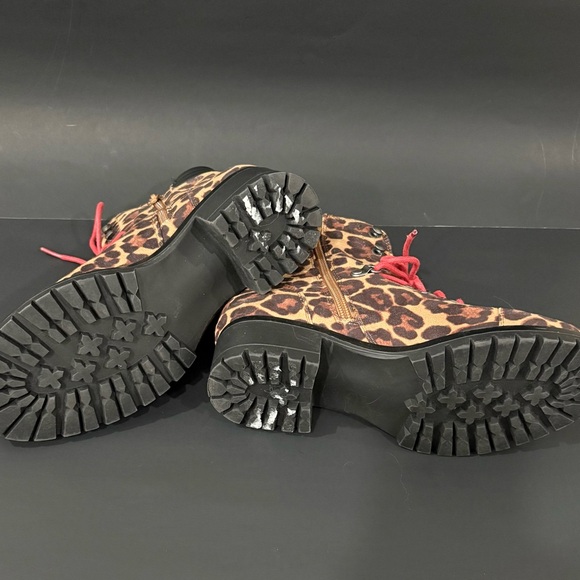 Leopard Print Ankle Boots - Picture 5 of 6